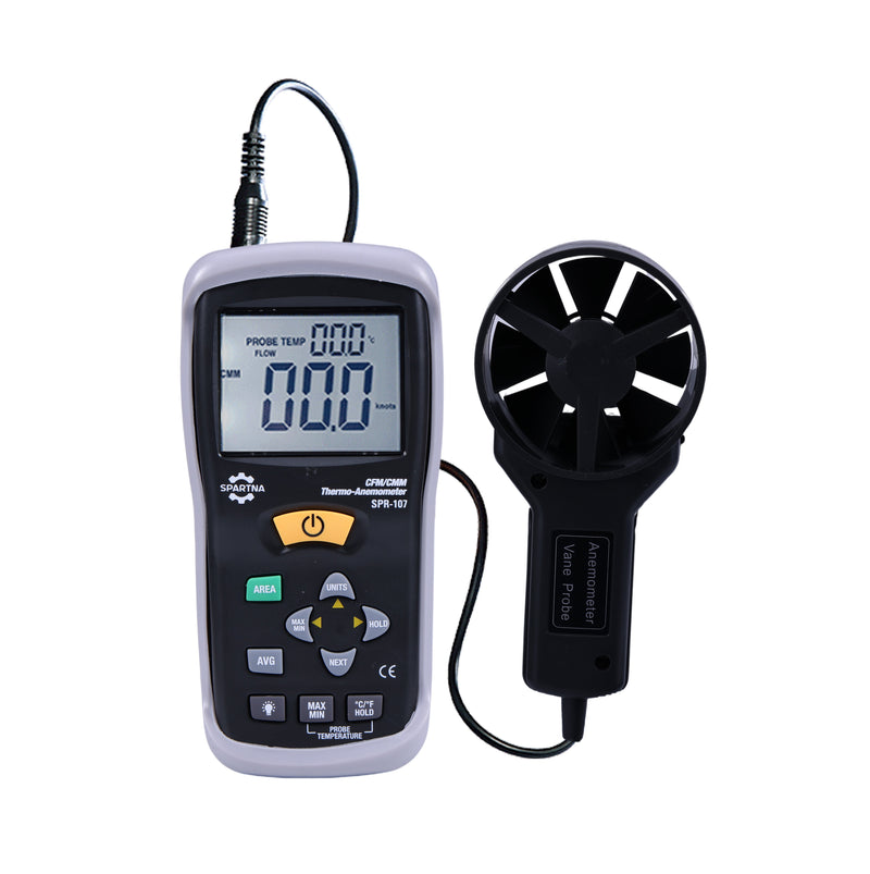 SPARTNA SPR-107 CFM/CMM Thermo-Anemometer