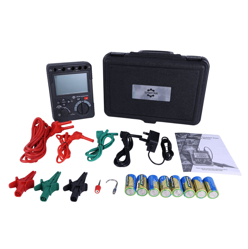 SPARTNA SPR-225 Digital High Voltage Insulation Tester