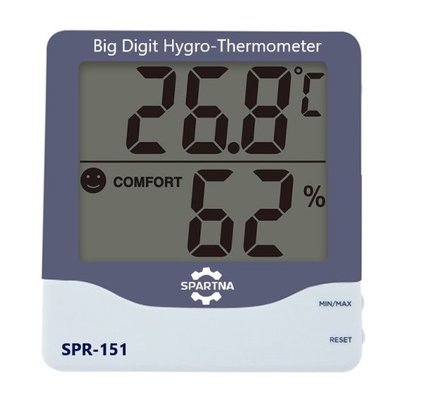 SPARTNA SPR-151 LCD Display Temperature and Humidity Meter