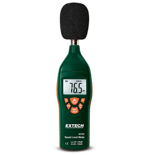 Extech 407732 Low/High Range Sound Level Meter