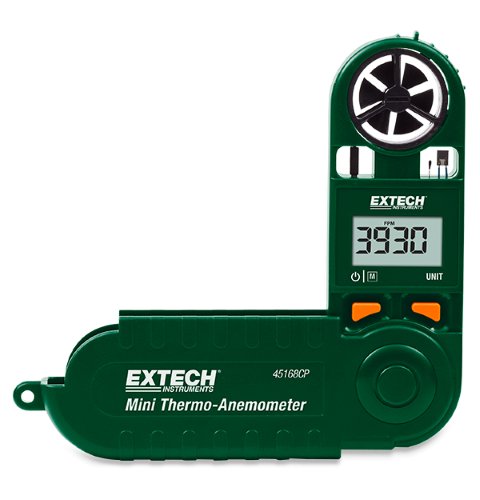 Extech 45168CP Mini Thermo-Anemometer with Built-in Compass