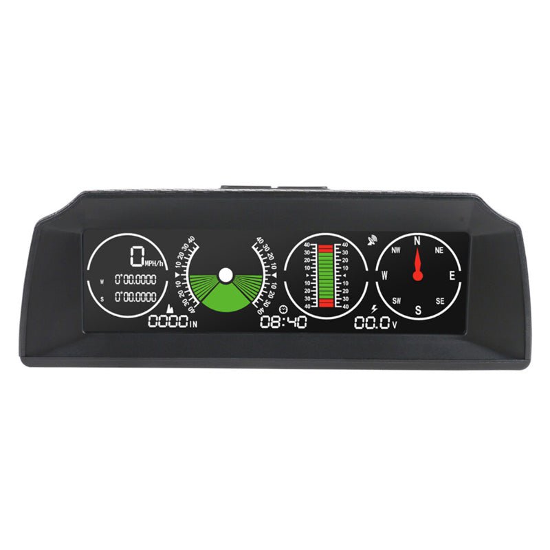 AUTOOL X90 GPS/OBD2 Slope Meter Inclinometer Car Compass HUD Pitch Tilt