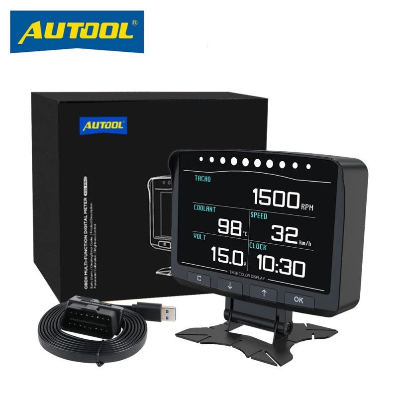 Autool X50  مقياس متعددة الوظائف للسيارات