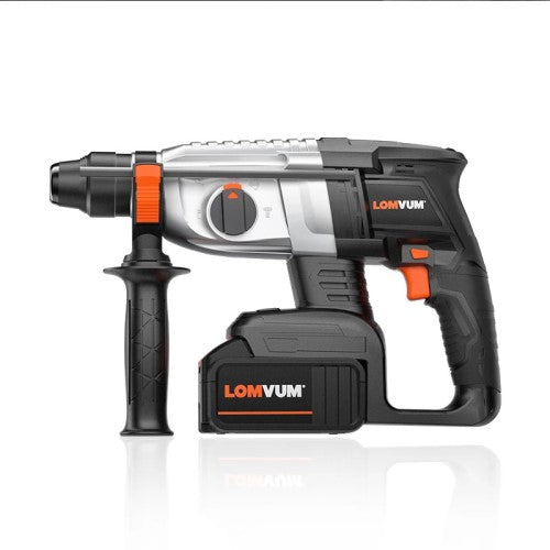 LOMVUM Brushless Rotary Hammer 21V Wireless Electric