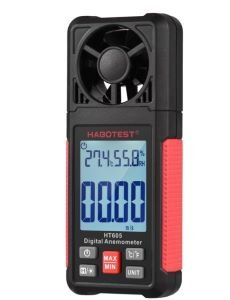 HABOTEST HT605 Digital Mini Thermo-Anemometer with Humidity