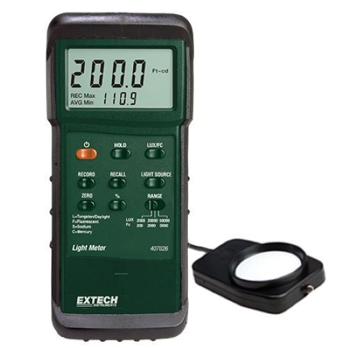 Extech 407026 Heavy Duty Light Meter